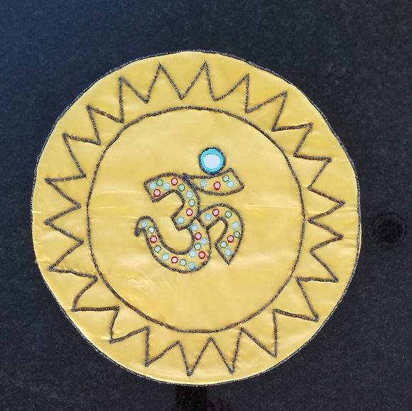 Handmade Yoga/OM Cushion Covers - Picture 1 of 8